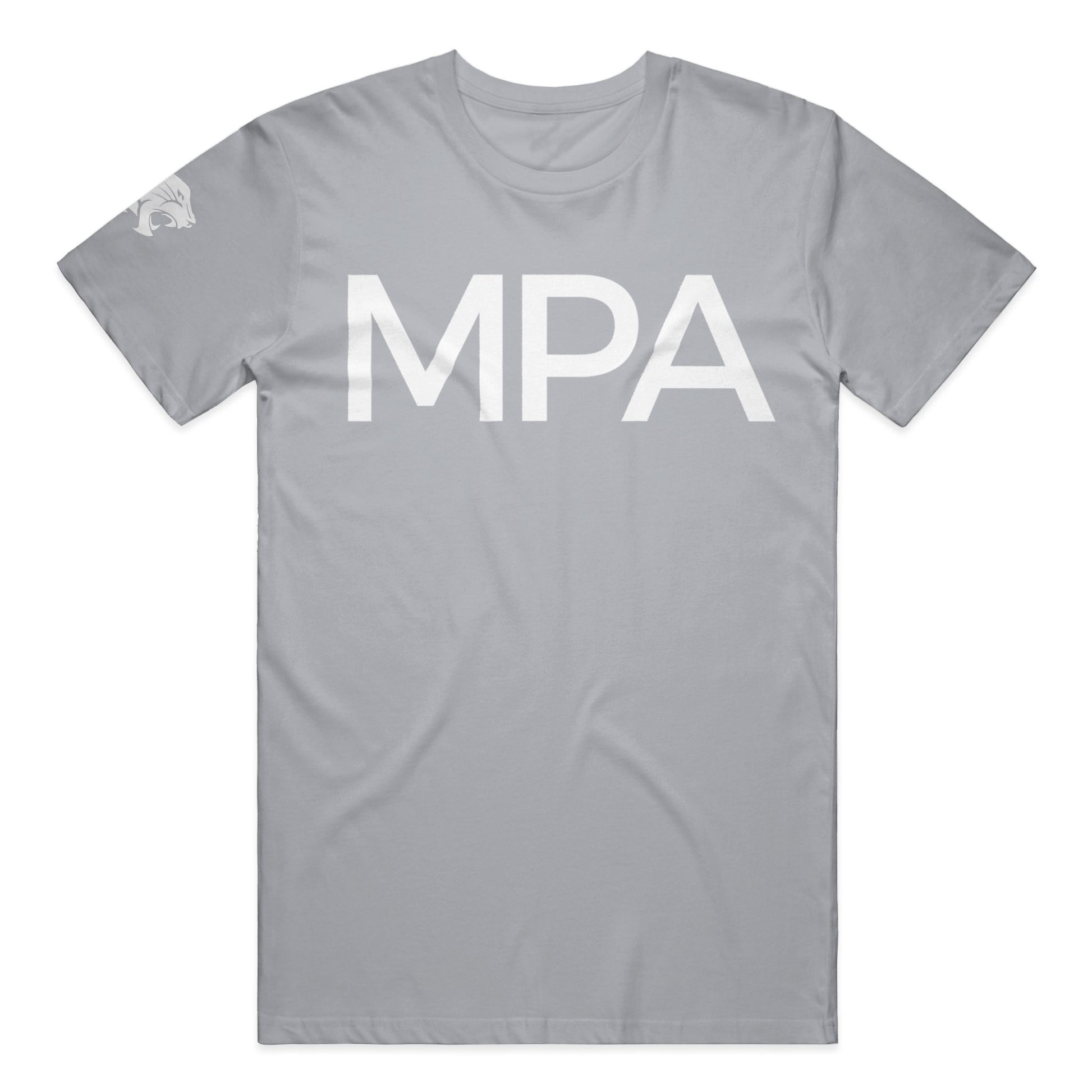 MPA Grey - White Logo