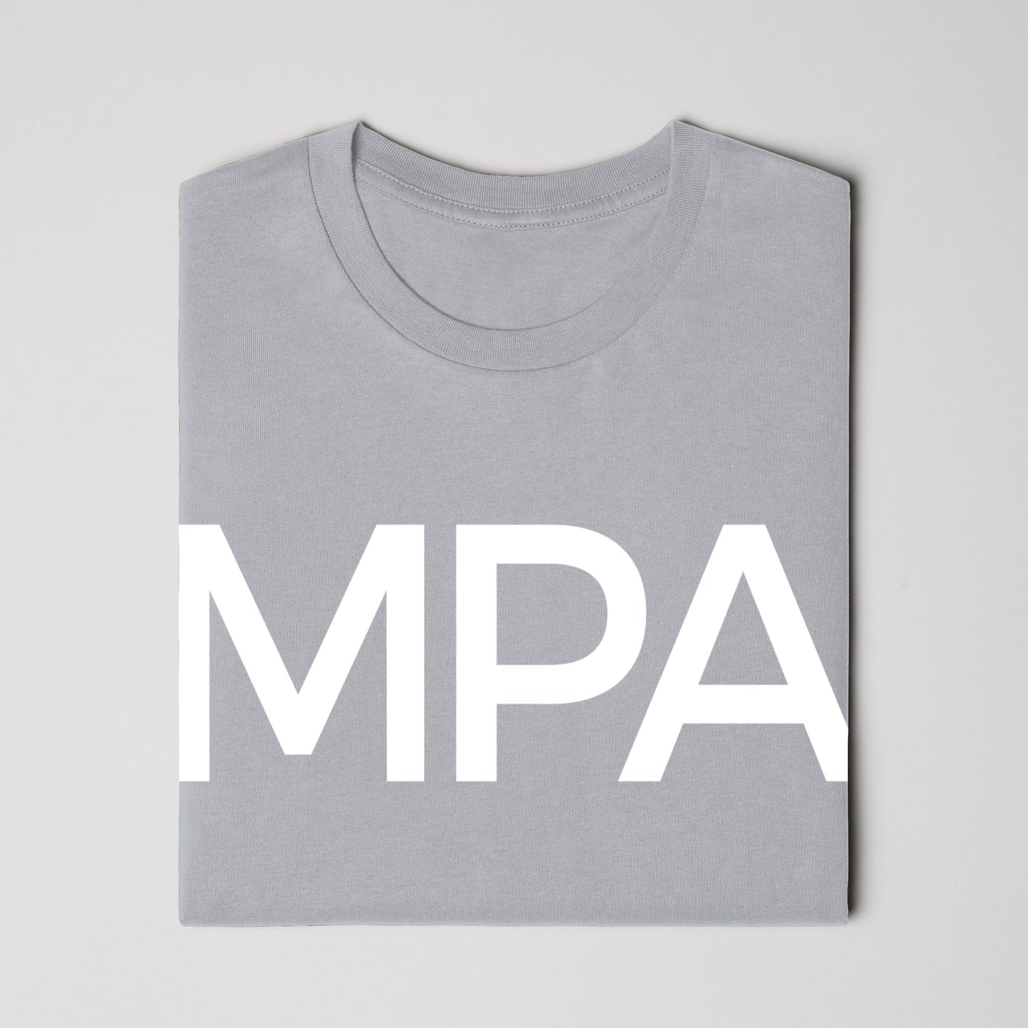 MPA Grey - White Logo